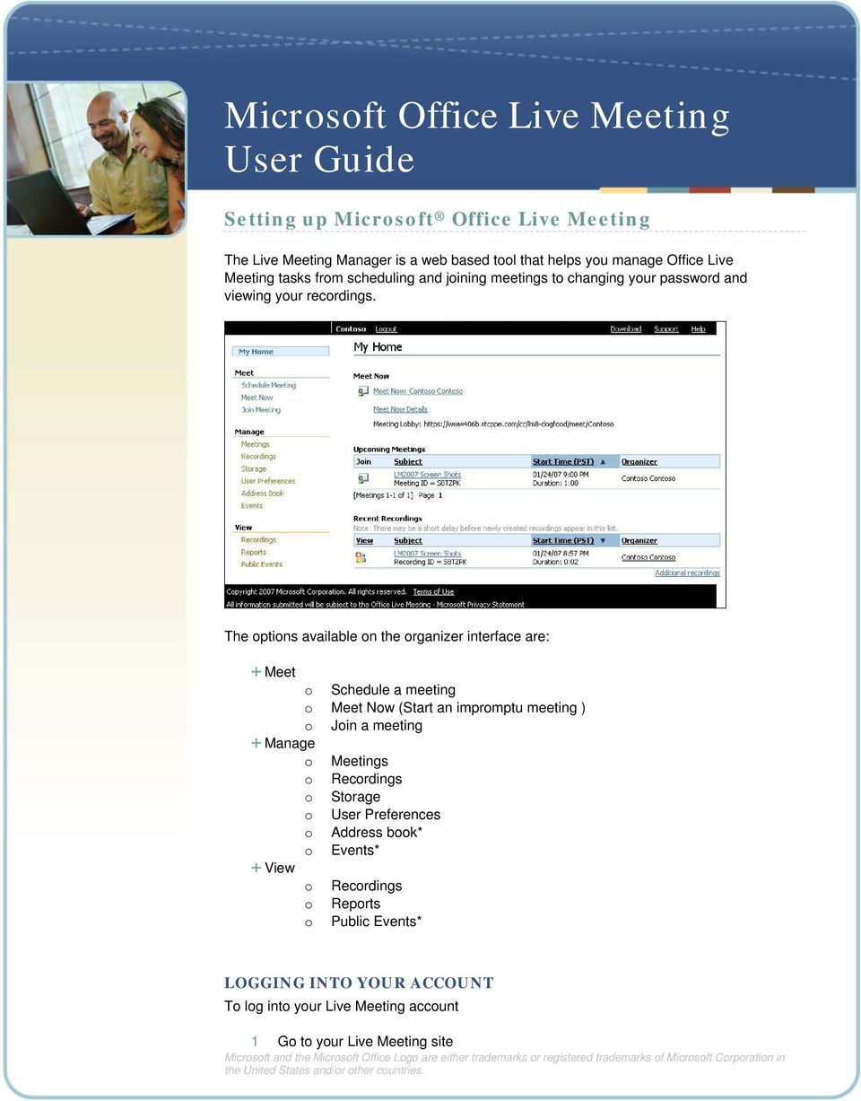 microsoft office live meeting software